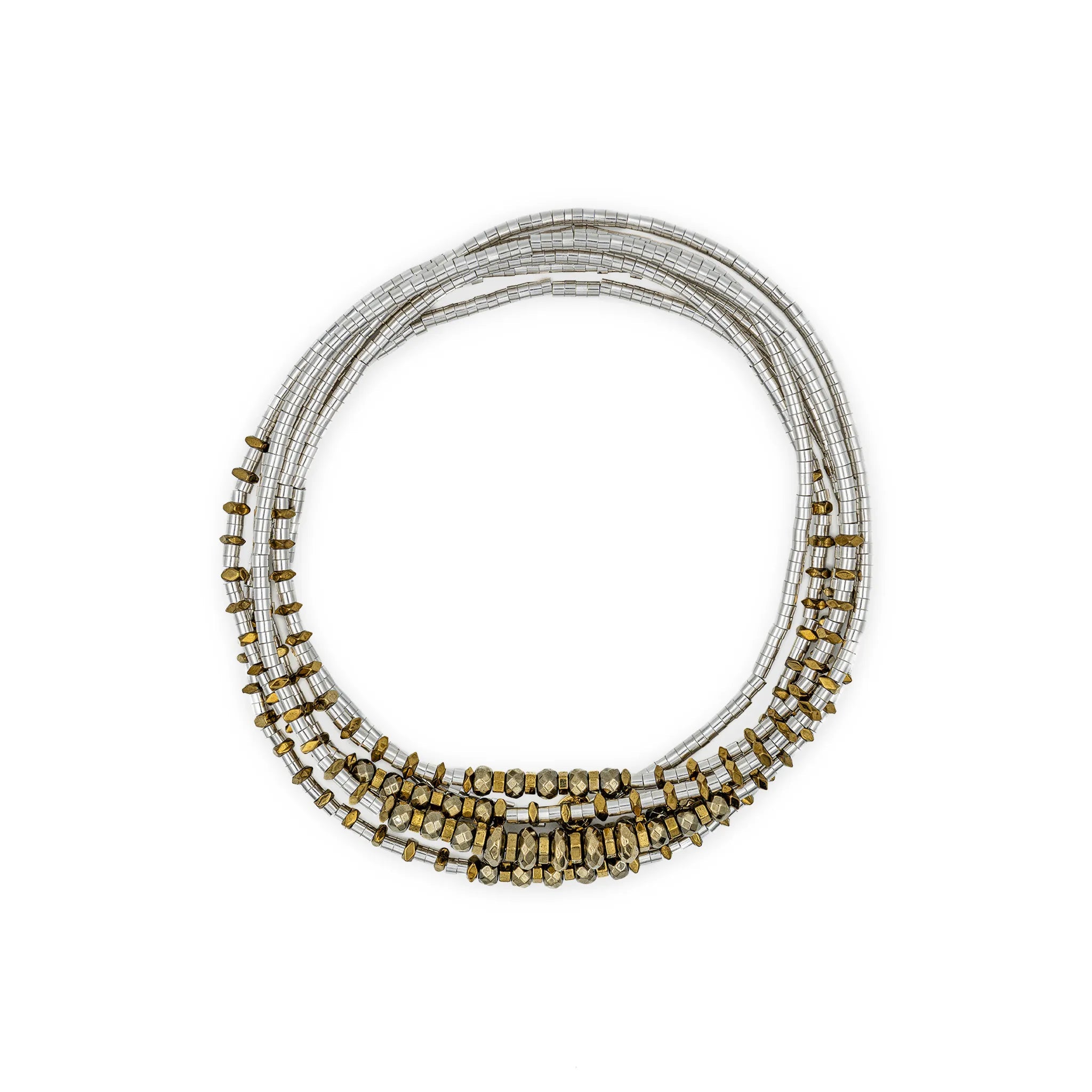 collier / bracelet TESS SILVER 6 - Têtes Blondes
