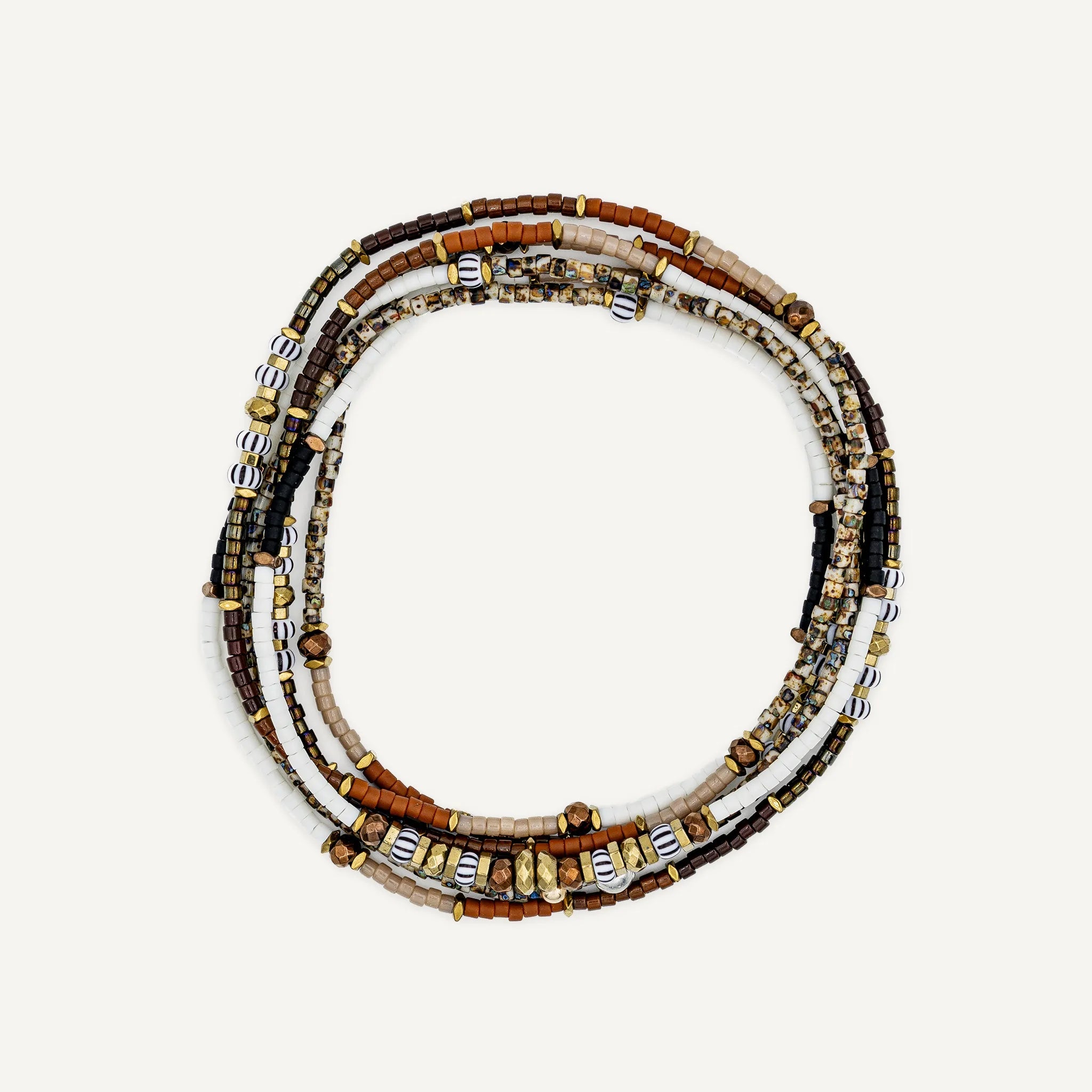 collier / bracelet TIRAMISU 6 - Têtes Blondes