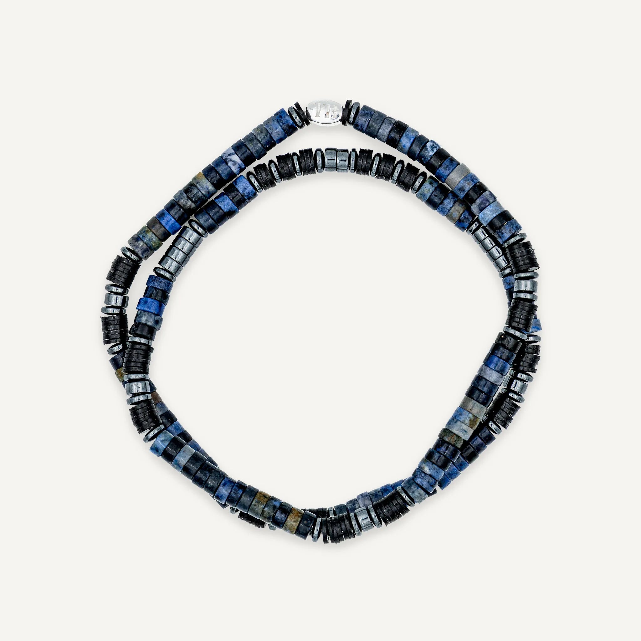 collier / bracelet TOM - Dumortiérite - Têtes Blondes