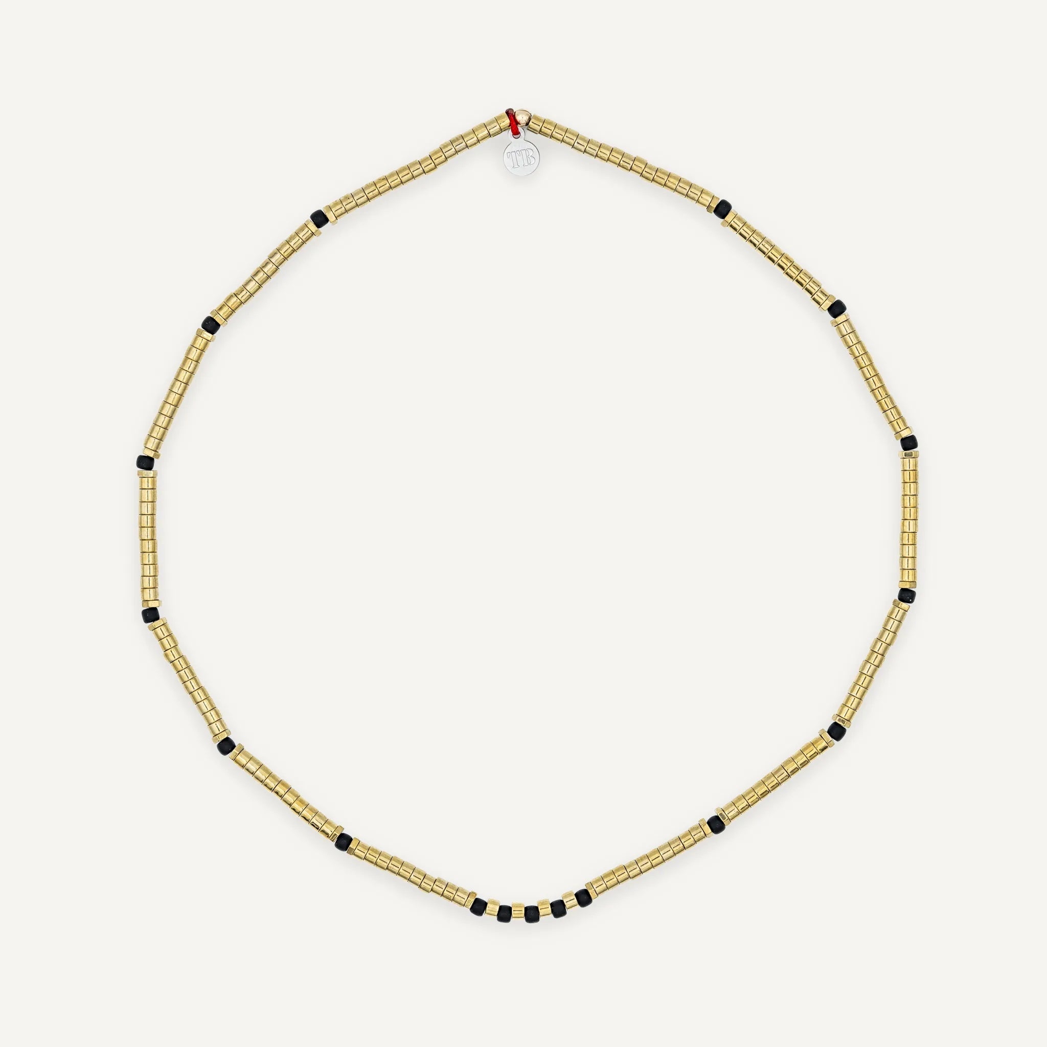 collier / bracelet TONI - Hématite Gold - Têtes Blondes