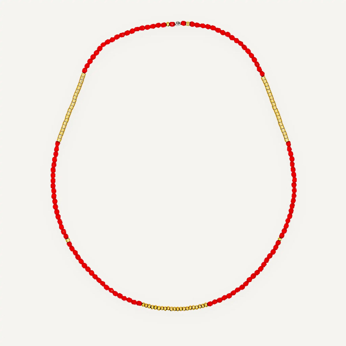 collier / bracelet TONY 3 - Rouge - Têtes Blondes