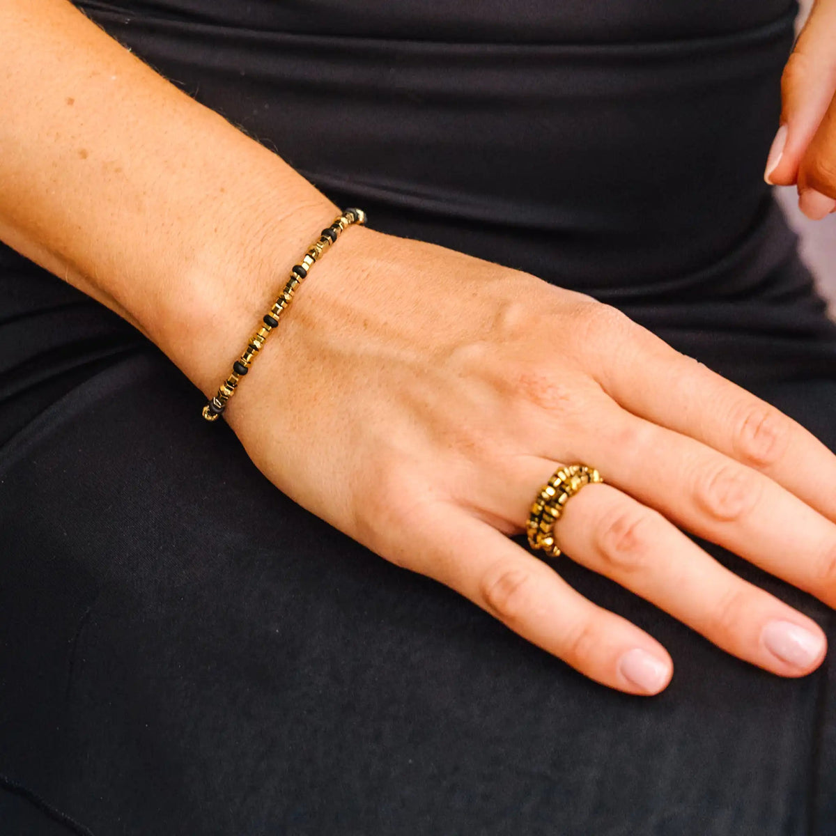 collier / bracelet TRAVIS 1 - Gold - Têtes Blondes