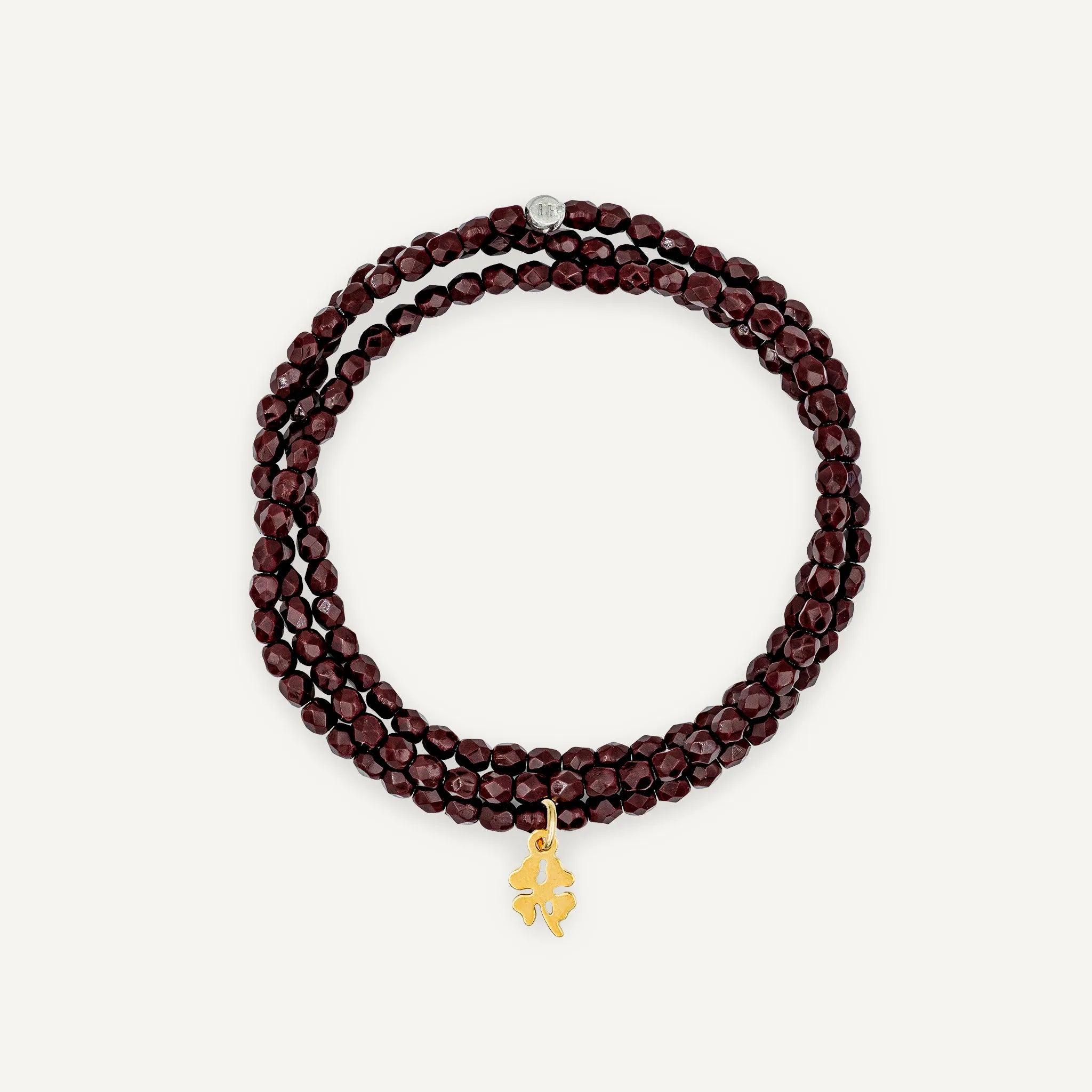 Collier-Bracelet Bordeaux