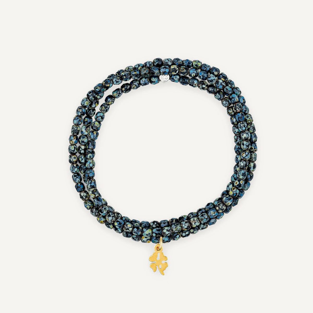 Collier-Bracelet Noir Rock