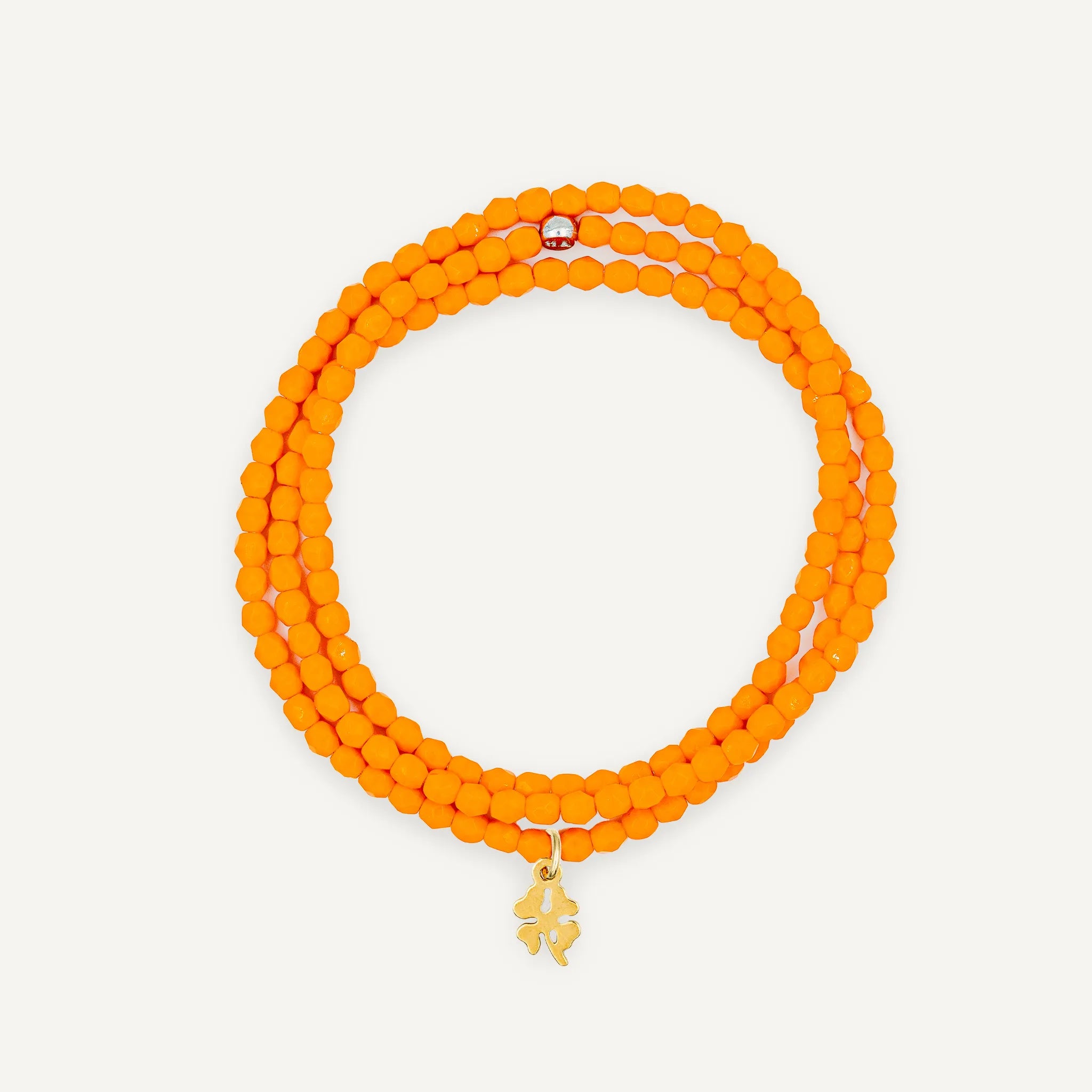 Collier-Bracelet Orange