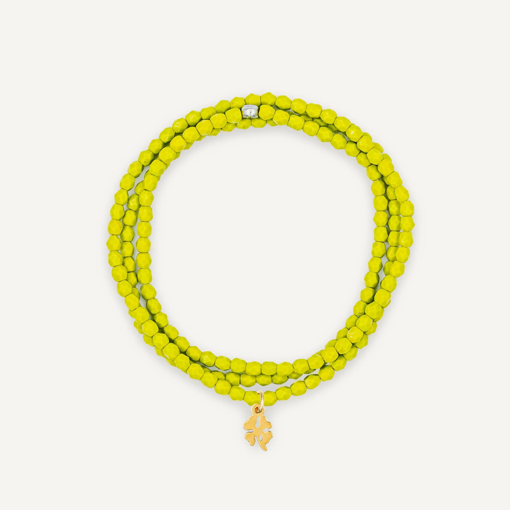 Collier-Bracelet Vert Olive