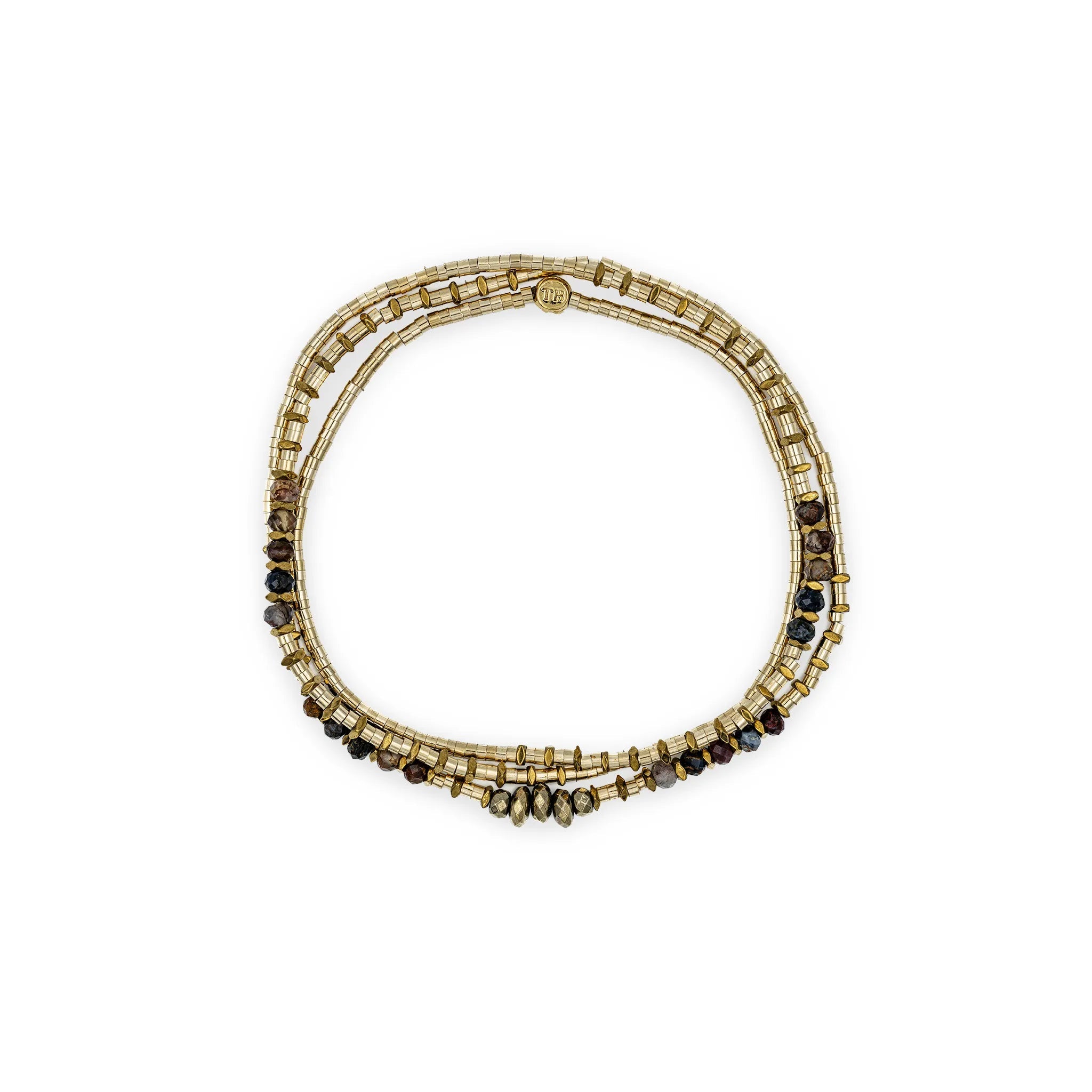collier / bracelet VERA 3 - Pietersite - Têtes Blondes