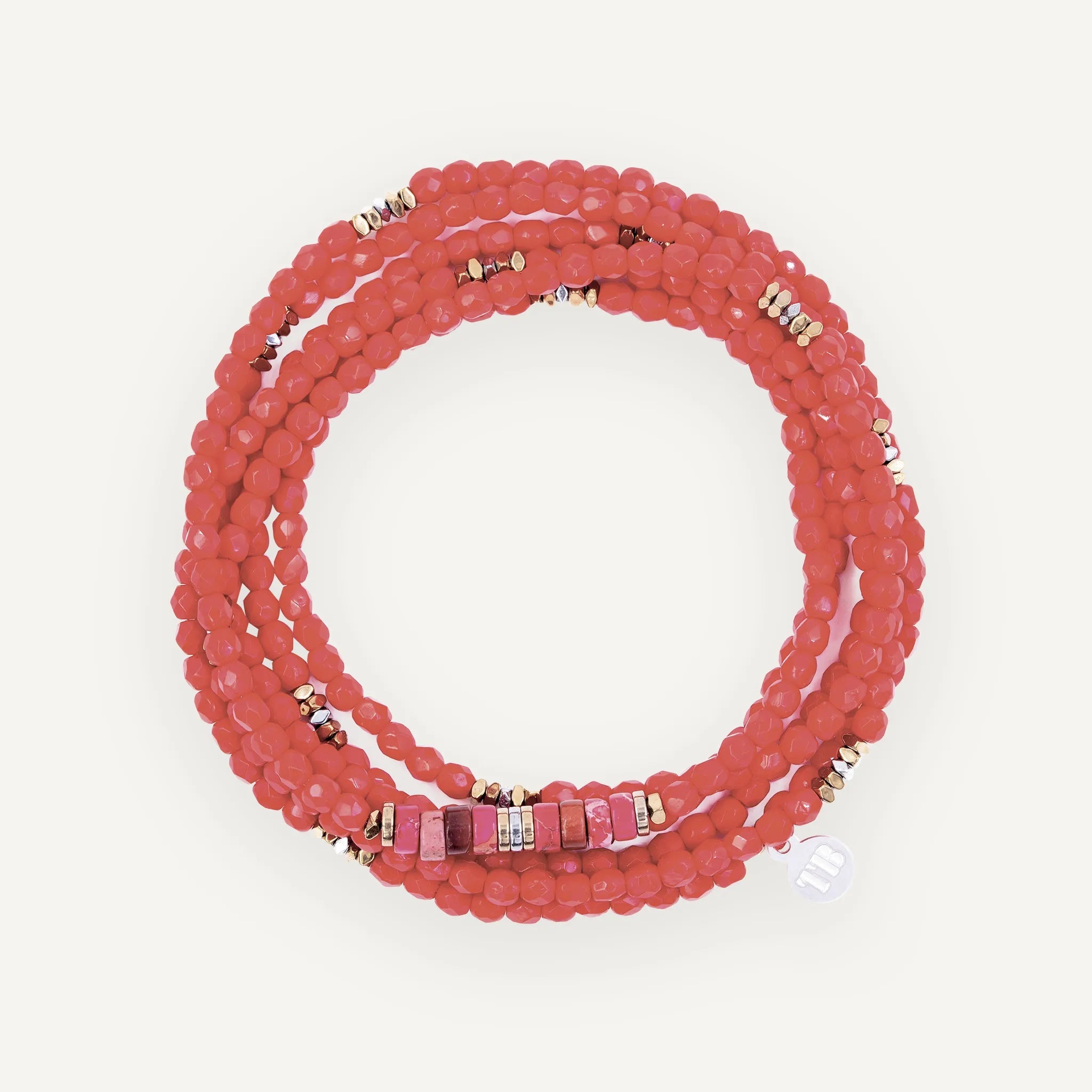 collier / bracelet VIR Rouge - Têtes Blondes